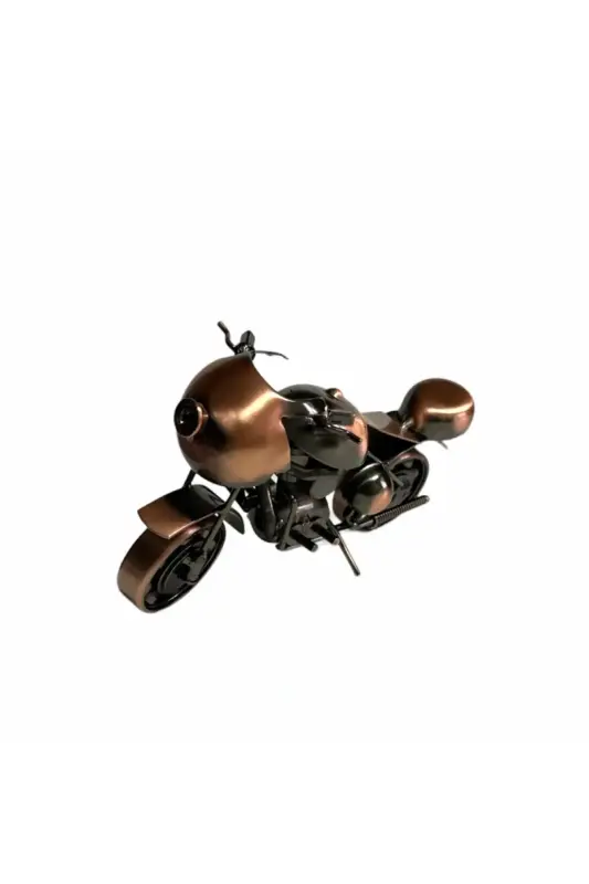 Giftzen Metal Masaüstü Süs Yarış Motorsiklet - Giftzen