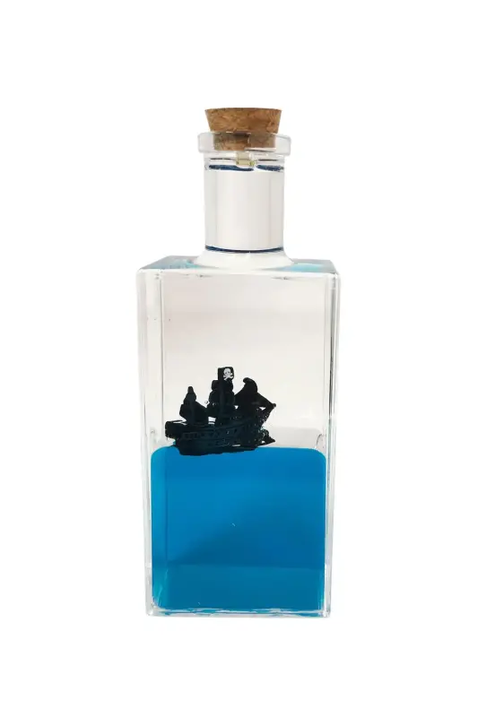 Giftzen Şişe Obje Batmayan Gemi - Giftzen