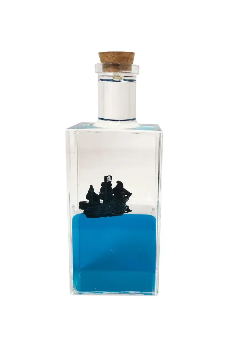 Giftzen Şişe Obje Batmayan Gemi - 1