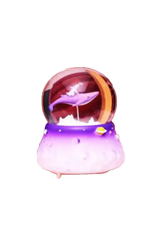 Giftzen Yunus Balıklı Kar Küresi Işıklı - Giftzen