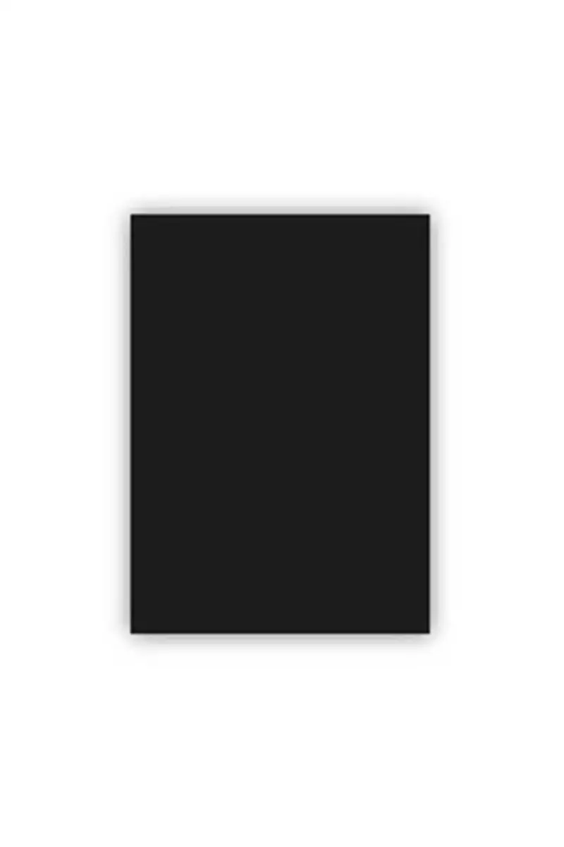 Ginza 35x50 Renkli Mukavva Siyah - 1