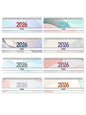 Gıpta 2026 Üçgen Masa Takvimi 12 x 33 cm - Gıpta