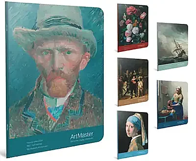 Gıpta Art Master Çizgili Defter 60 Yp 17 x 24 Sert Kapak İp Dikiş - Gıpta