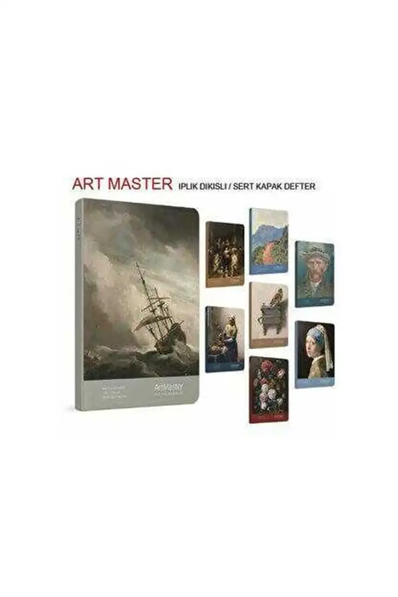 Gıpta Art Master Düz Defter 120 Yp 17x24 Sert Kapak İp Dkş - 1