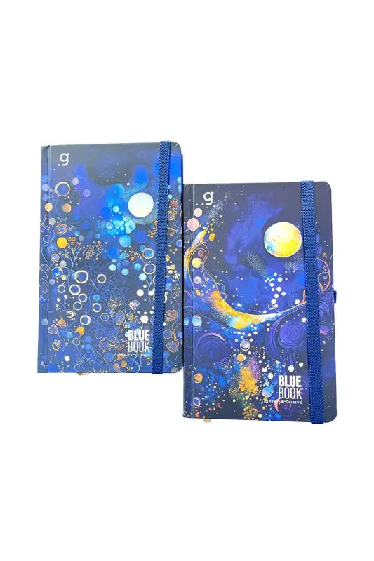 Gıpta Blue Book Çizgili Düz Defter 96 Yp 17x24 Sert Kapak İp Dkş - Gıpta