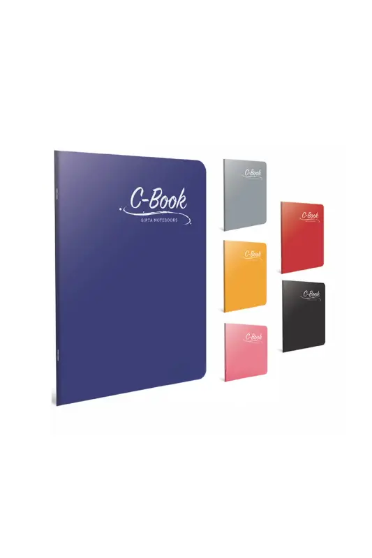 Gıpta C Book Düz Defter 60 Yp A4 Plastik Kapak - Gıpta