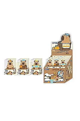 Gıpta Capybara Figürlü 3D Silgi - Gıpta