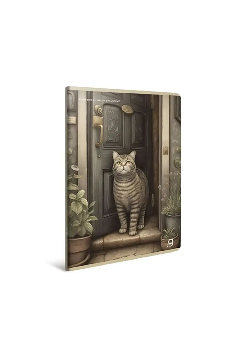 Gıpta Echo Book Çizgili Defter 60 Yp 13x18 Karton Kapak Tel Dkş - 1