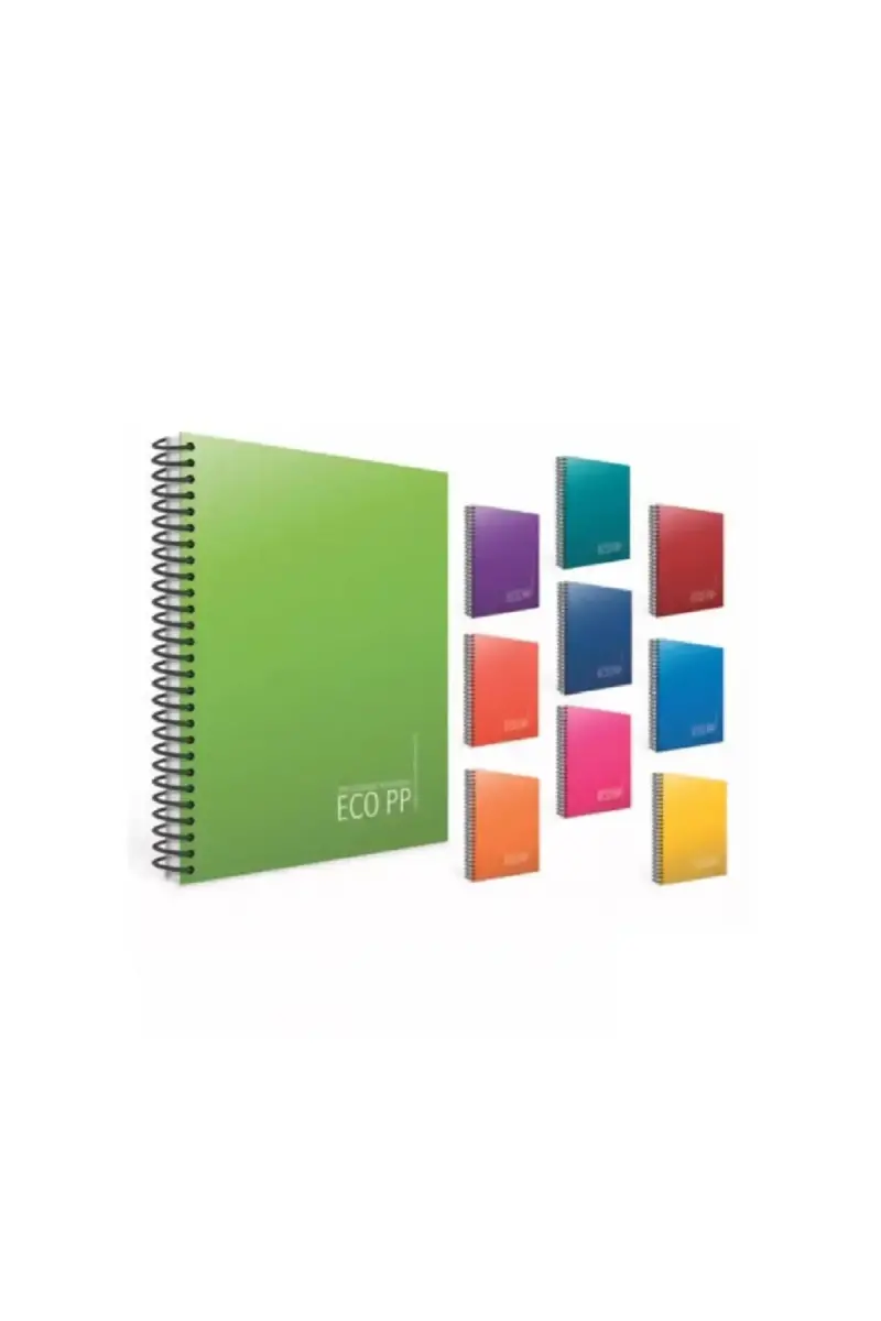 Gıpta Eko Düz Defter 60 Yp A4 Pastoral Spiralli - 1