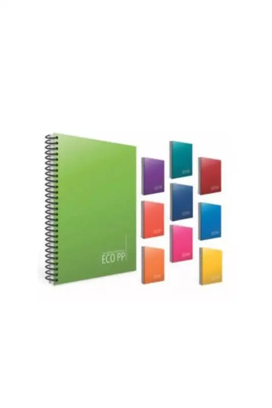 Gıpta Eko Düz Defter 80 Yp A4 Pastoral Spiralli - Gıpta