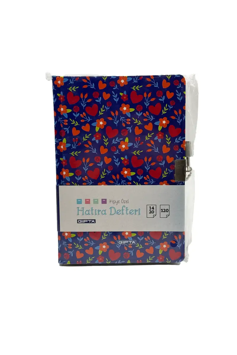 Gıpta Hatıra Defteri Kilitli 120 Yp 14x20 - 1