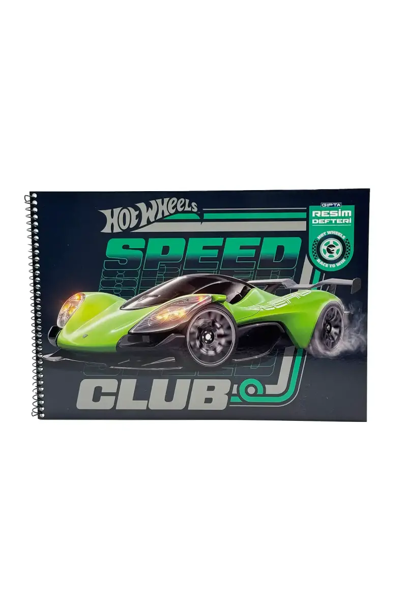 Gıpta Hot Wheels Resim Defteri 15 Yp 17x24 Spiralli - 1