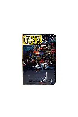 Gıpta İstanbul Düz Defter 80 Yp 9x14 Sert Kapak - 2