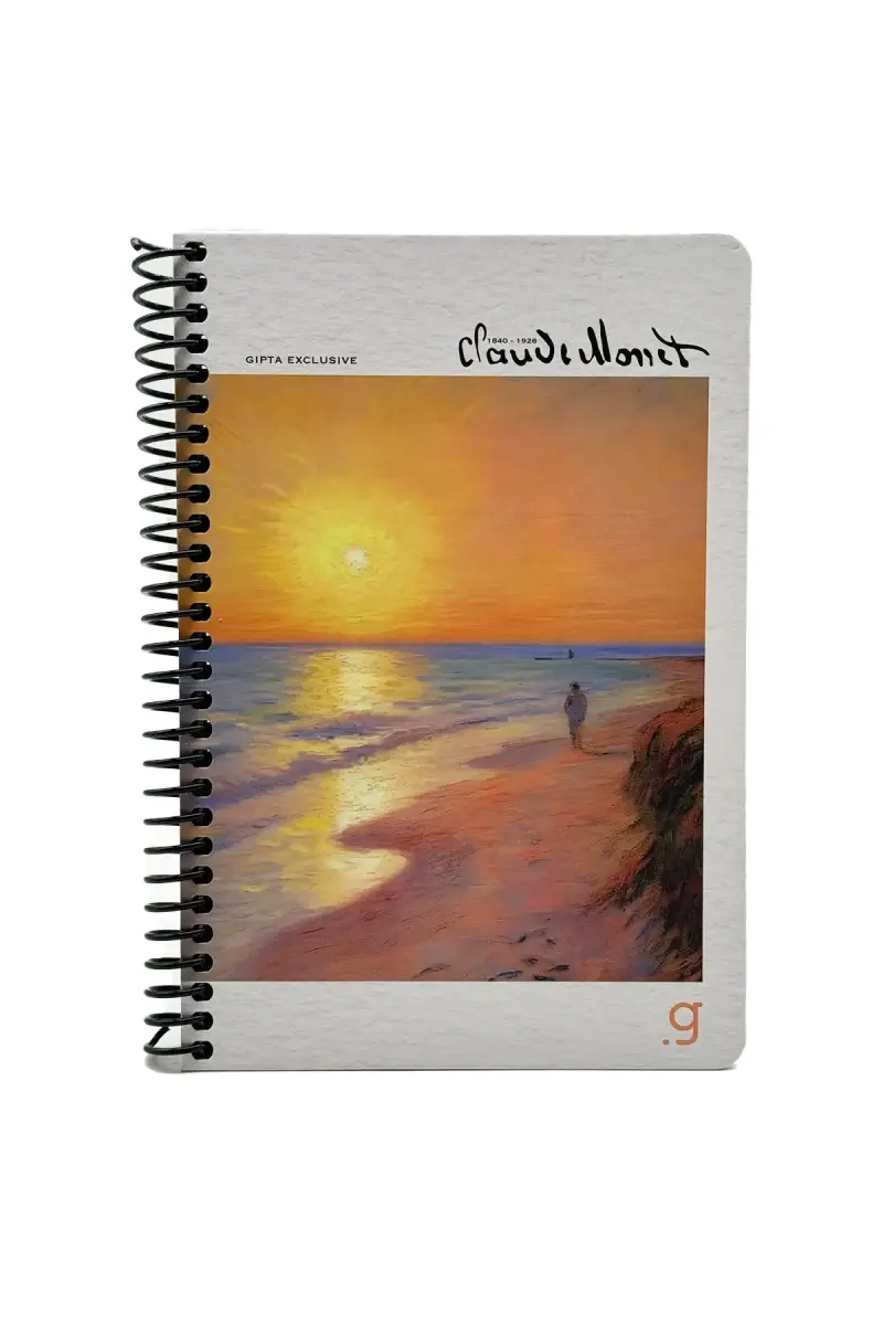 Gıpta Monet Çizgili Defter 100 Yp 17x24 Sert Kapak Spiralli - 1
