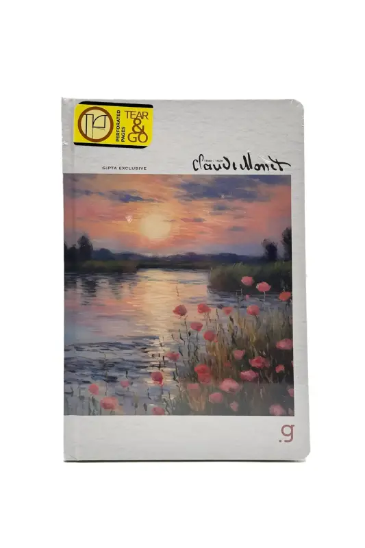 Gıpta Monet Kareli Defter 96 Yp 17x24 Sert Kapak - Gıpta