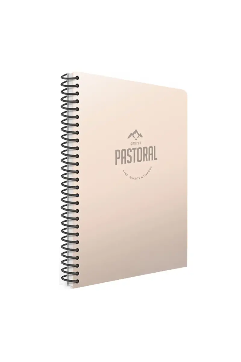 Gıpta Pastoral Çizgili Defter 72 Yp 17x24 Plastik Kapak Spiralli - 1
