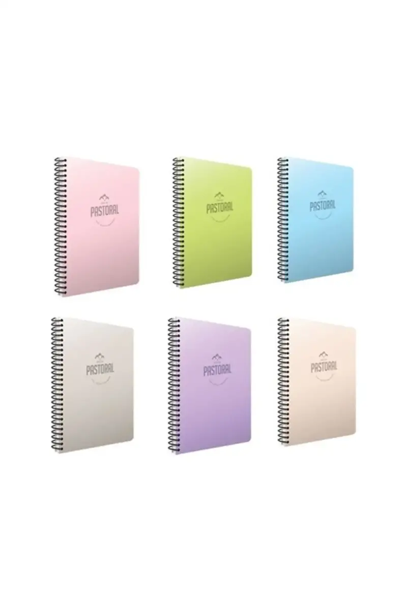 Gıpta Pastoral Düz Defter 72 Yp A4 Pastoral Kapak Spiralli - 1