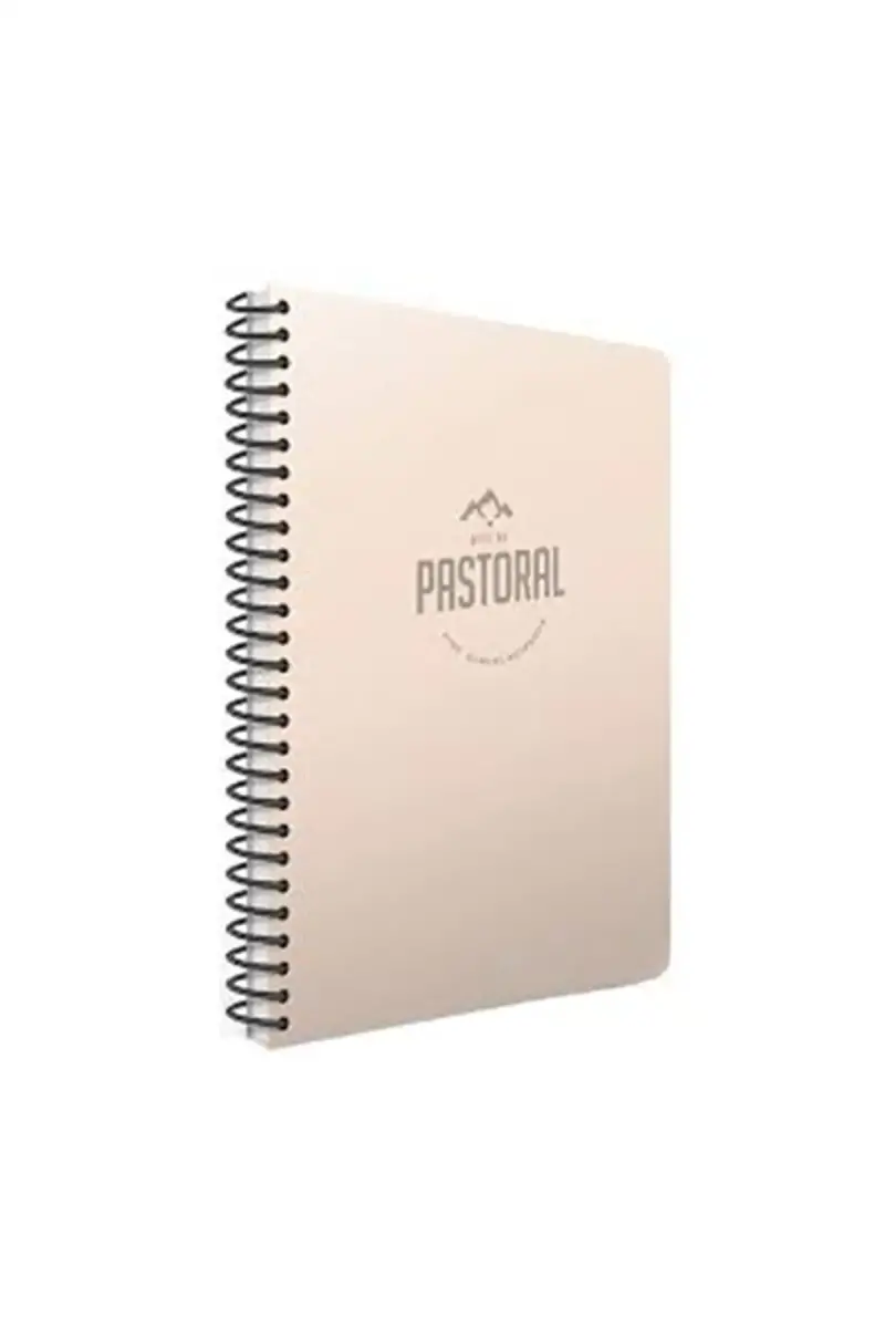 Gıpta Pastoral Kareli Defter 96 Yp A4 Plastik Kapak Spiralli