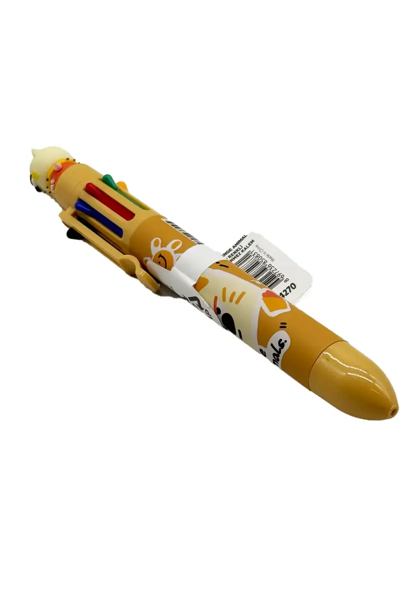 Gıpta Strange Animal Jel Tükenmez Kalem 8 Renk Birarada - 1