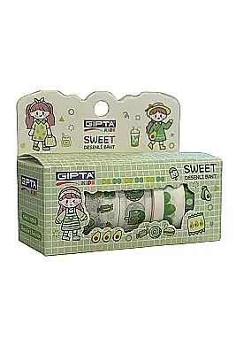 Gıpta Sweet Desenli Bant 5 Li Set - 3