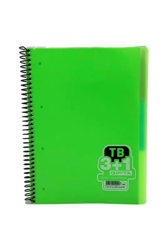 Gıpta Tb Defter 150 Yp A4 3+1 Pastoral Spiralli - Gıpta