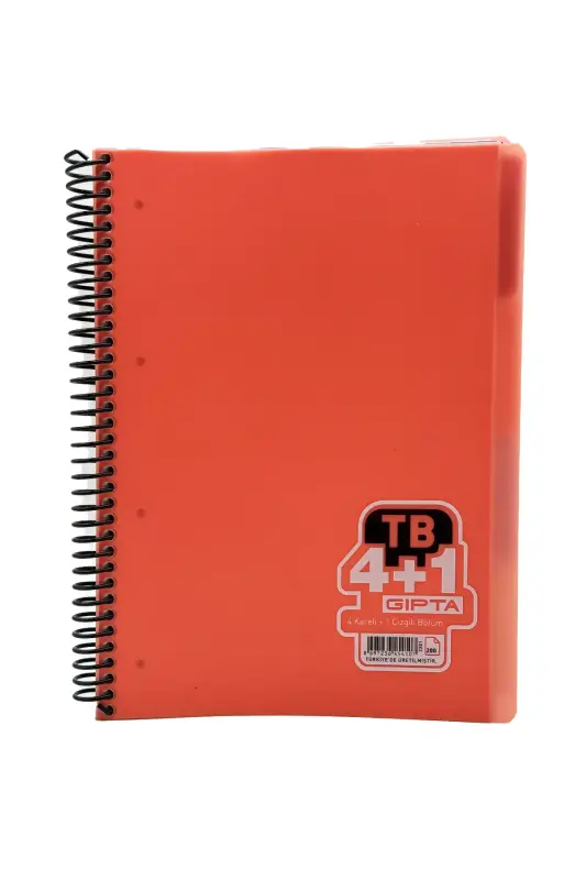 Gıpta Tb Defter 200 Yp A4 4+1 Pastoral Spiralli - Gıpta