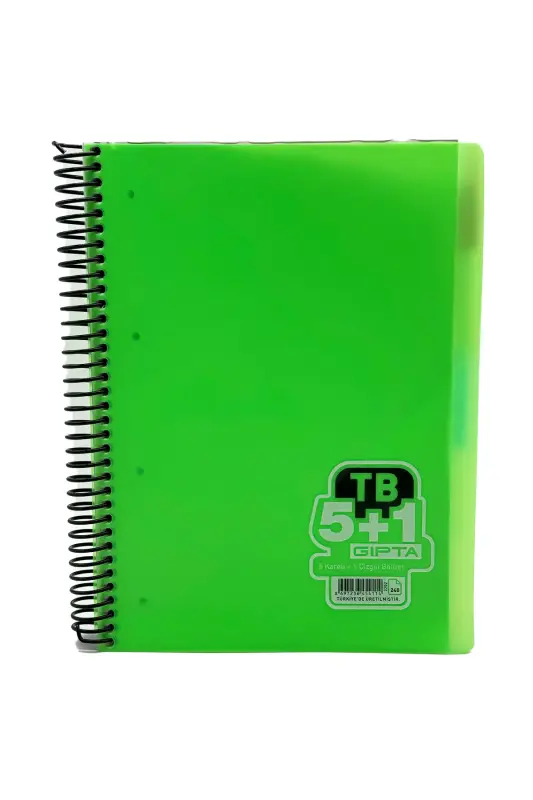 Gıpta Tb Defter 240 Yp A4 5+1 Pastoral Spiralli - Gıpta