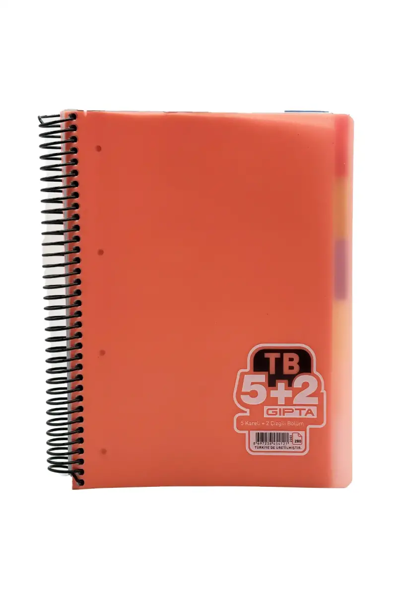 Gıpta Tb Defter 280 Yp A4 5+2 Pastoral Spiralli - 1