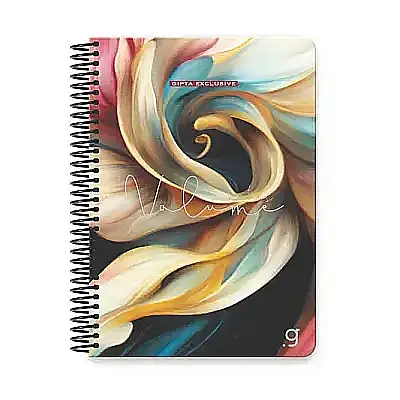 Gıpta Volume Kareli Defter 100 Yp 17X24 Sert Kapak Spiralli - 5