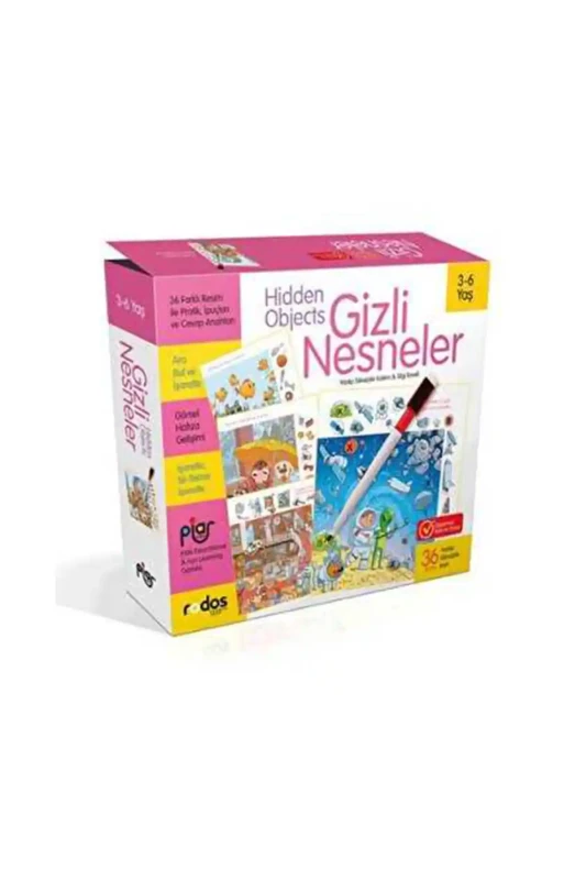Gizli Nesneler Hidden Objects - Piar Kids