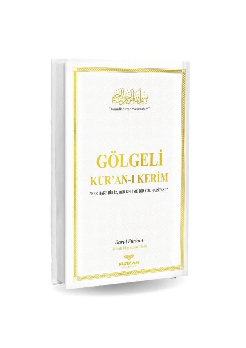 Gölgeli Beyaz Kuranı Kerim Orta Boy - 1