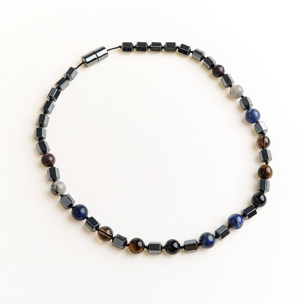 Güçlü İrade Doğal Taş Erkek Kolye - 4