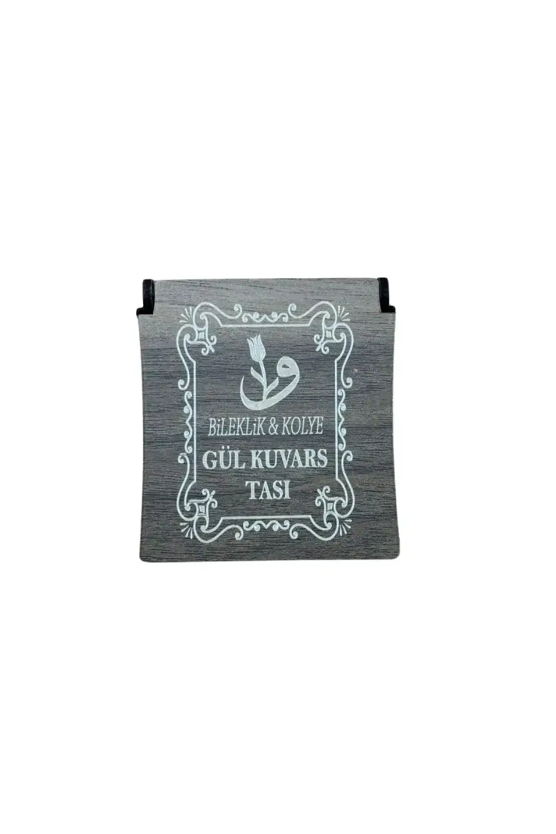 Gül Kuvars Taşı Kolye & Bileklik Set - 2