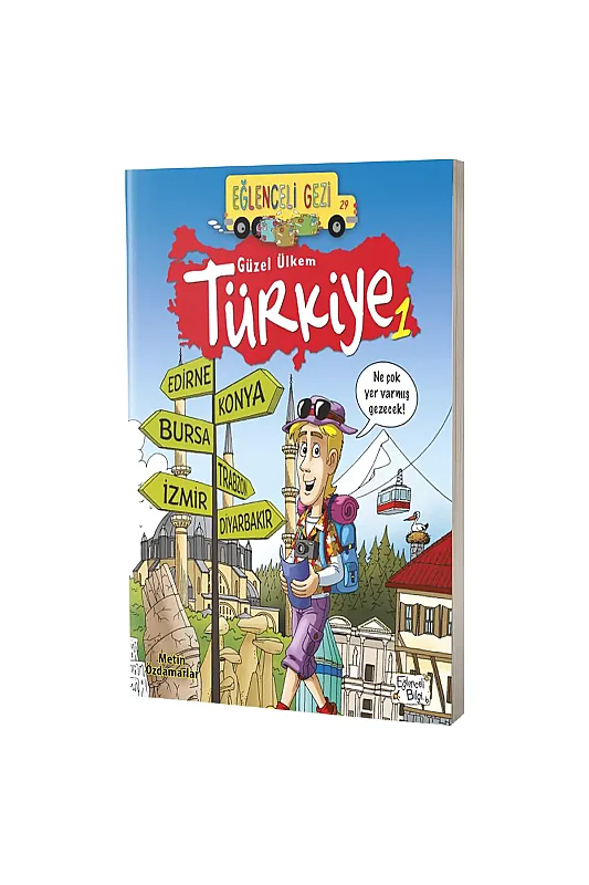 Güzel Ülkem Türkiye 1 - Eğlenceli Bilgi Yayınları