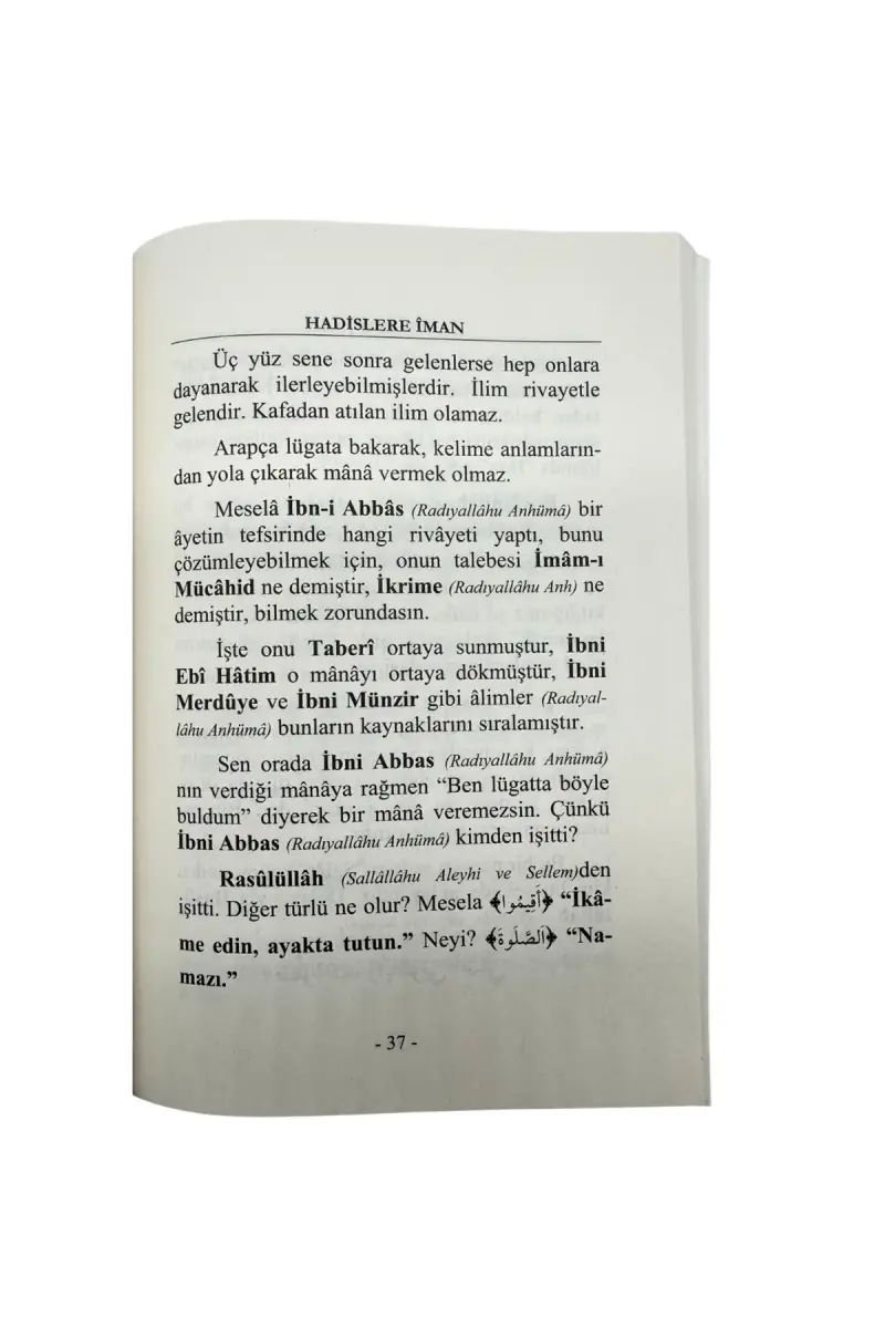 Hadislere İman - 3