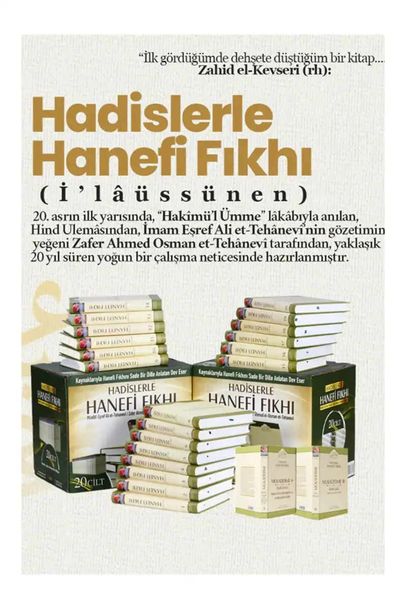Hadislerle Hanefi Fıkhı 22 Cilt Takım - 1