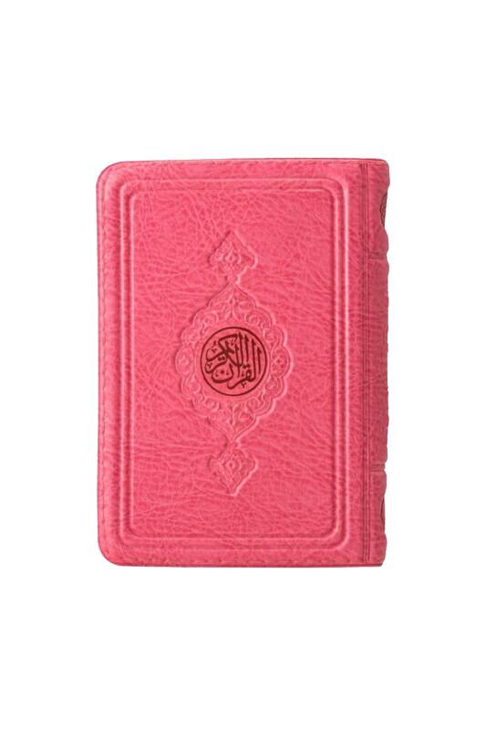 Hafız Boy Kuranı Kerim Pembe Kılıflı - Hayrat Neşriyat