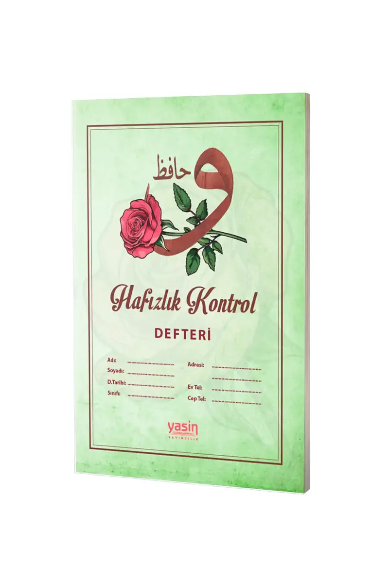 Hafızlık Kontrol Defteri - 1