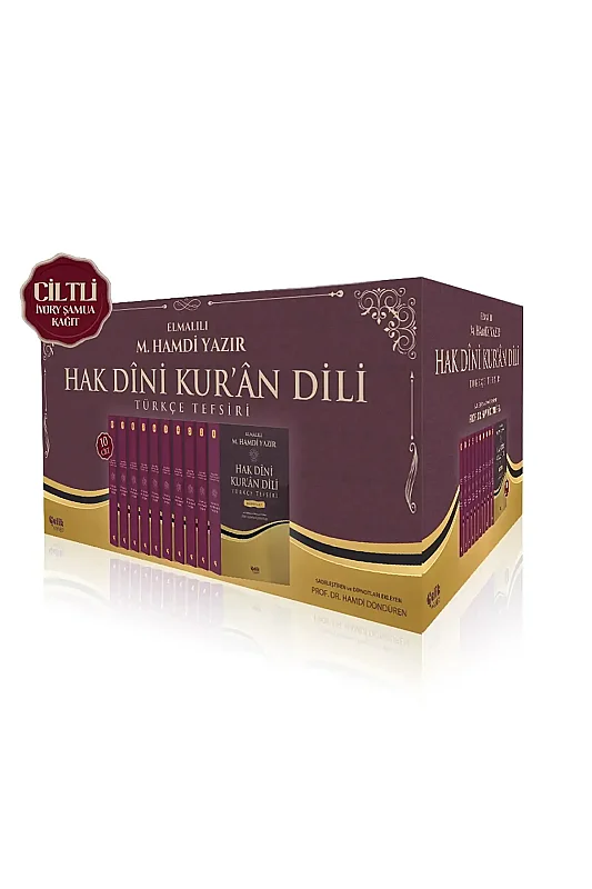 Hak Dini Kuran Dili Türkçe Tefsiri 10 Cilt Takım - Çelik Yayınevi