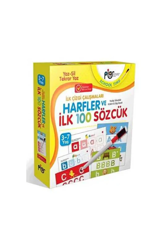 Harfler ve İlk 100 Sözcük - Piar Yayınevi