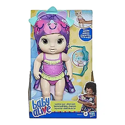 Hasbro Baby Alive Güneş Işığı Seven Bebeğim - 1
