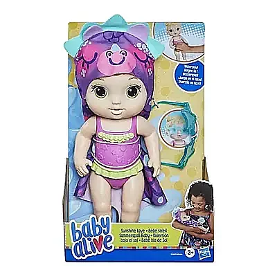 Hasbro Baby Alive Güneş Işığı Seven Bebeğim - 8
