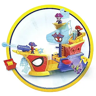 Hasbro Marvel Spidey Ve Arkadaşlarının Korsan Gemisi Oyun Seti - 4