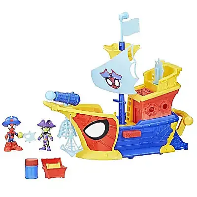 Hasbro Marvel Spidey Ve Arkadaşlarının Korsan Gemisi Oyun Seti - 10