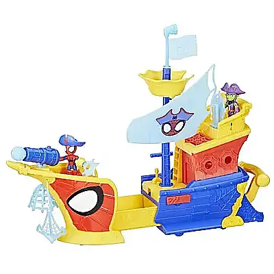 Hasbro Marvel Spidey Ve Arkadaşlarının Korsan Gemisi Oyun Seti - 18