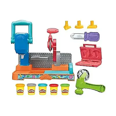Hasbro Play-Doh Damga + Testere Aleti Tezgahı - 3