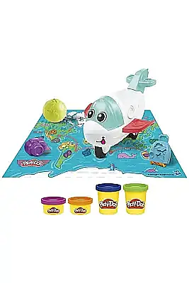 Hasbro Play-Doh Eğlenceli Uçak Başlangıç Seti - 2