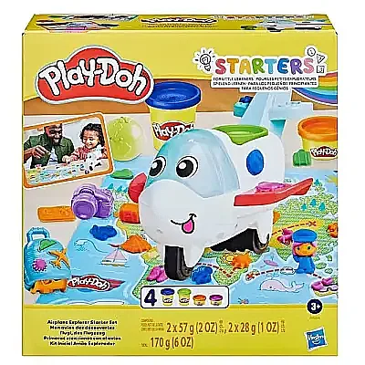 Hasbro Play-Doh Eğlenceli Uçak Başlangıç Seti - 3
