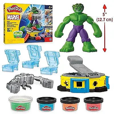 Hasbro Play-Doh Hulk Smash And Squish Oyun Seti - Hasbro
