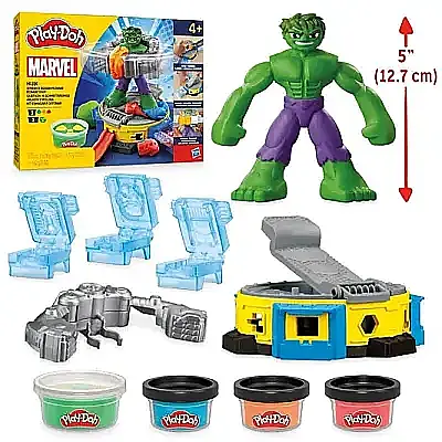 Hasbro Play-Doh Hulk Smash And Squish Oyun Seti - 2